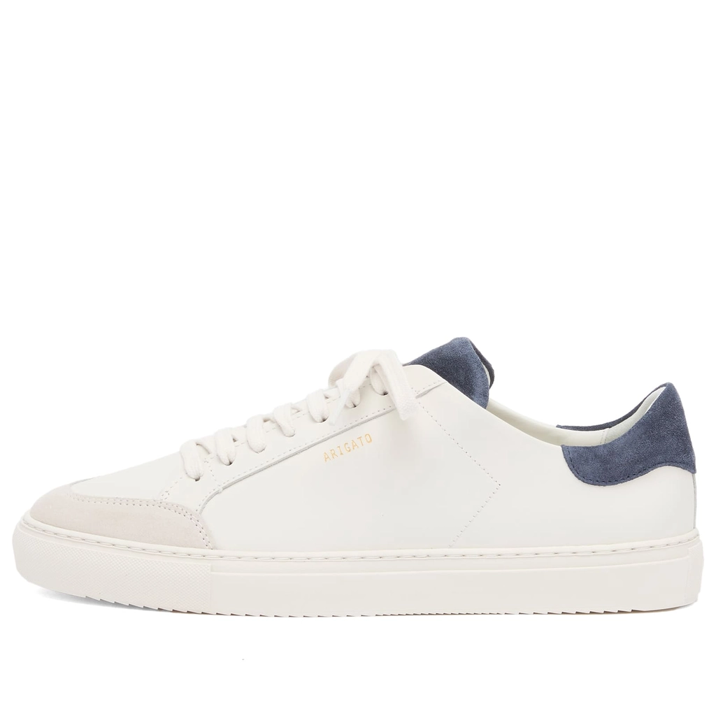 Axel Arigato Men's Clean 90 Triple Sneaker Off White/Dark Blue
